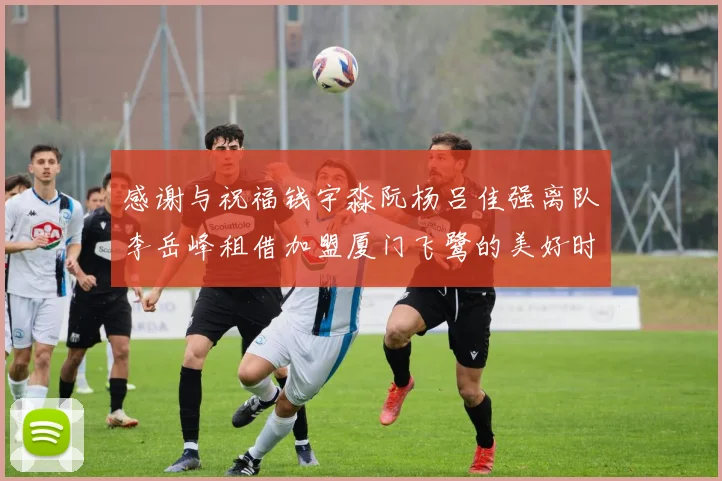 感谢与祝福钱宇淼阮杨吕佳强离队李岳峰租借加盟厦门飞鹭的美好时刻